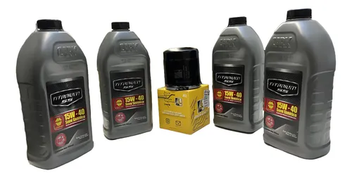 Aceite 15w40 Semi Sintético Cark Combo 4 Litros + Filtro