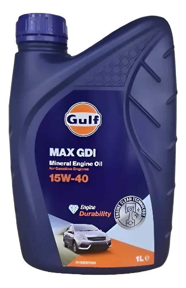 Aceite Mineral 15w40 Max Gdi Gulf Sello De Calidad Original