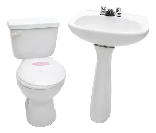 Juego Sala De Baño Venceramica Lavamano Y Pedestal