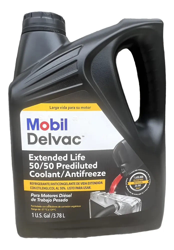 Refrigerante Mobil Delvac 50/50 Prediluido