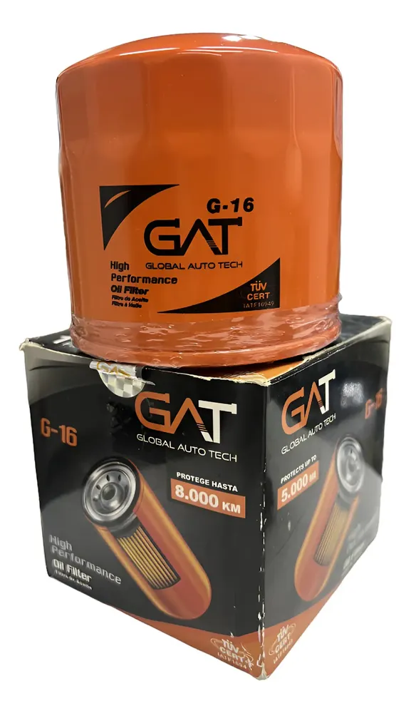 Filtro Aceite Motor Ram 2500 Cherokee Fiat Gat G16