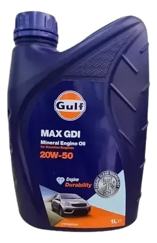 Aceite Mineral 20w50 Gulf Max Gdi Original