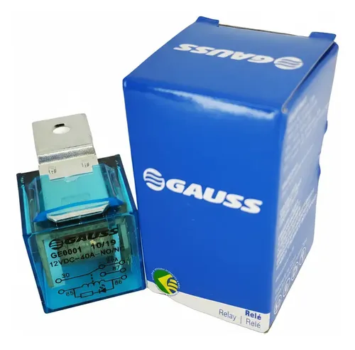 Rele 5 Patas 40 Amp 12v Gauss X 2 Unidades