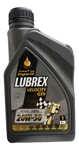 Aceite Motor Lubrex 20w-50 Mineral Dual Gasolina Diesel