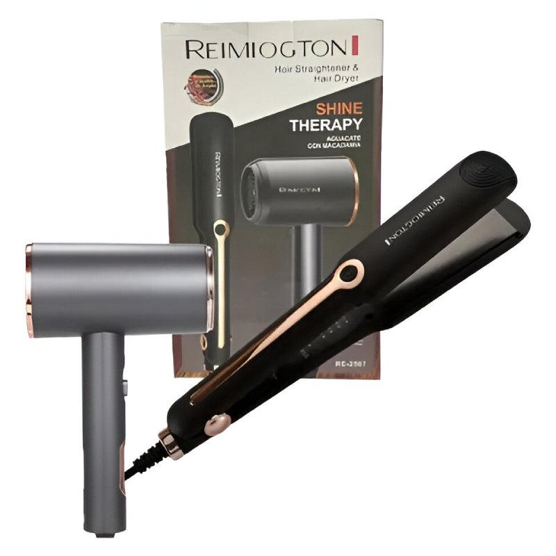 Set Plancha y Secador Regmilton RE-2567