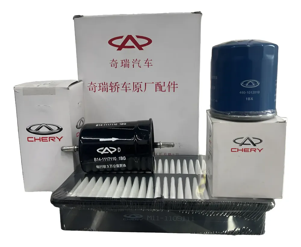 Kit De Filtros Chery Orinoco Aire Gasolina Aceite
