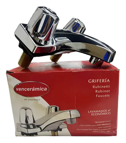 Griferia Para Lavamanos 4 Pulgadas Venceramica