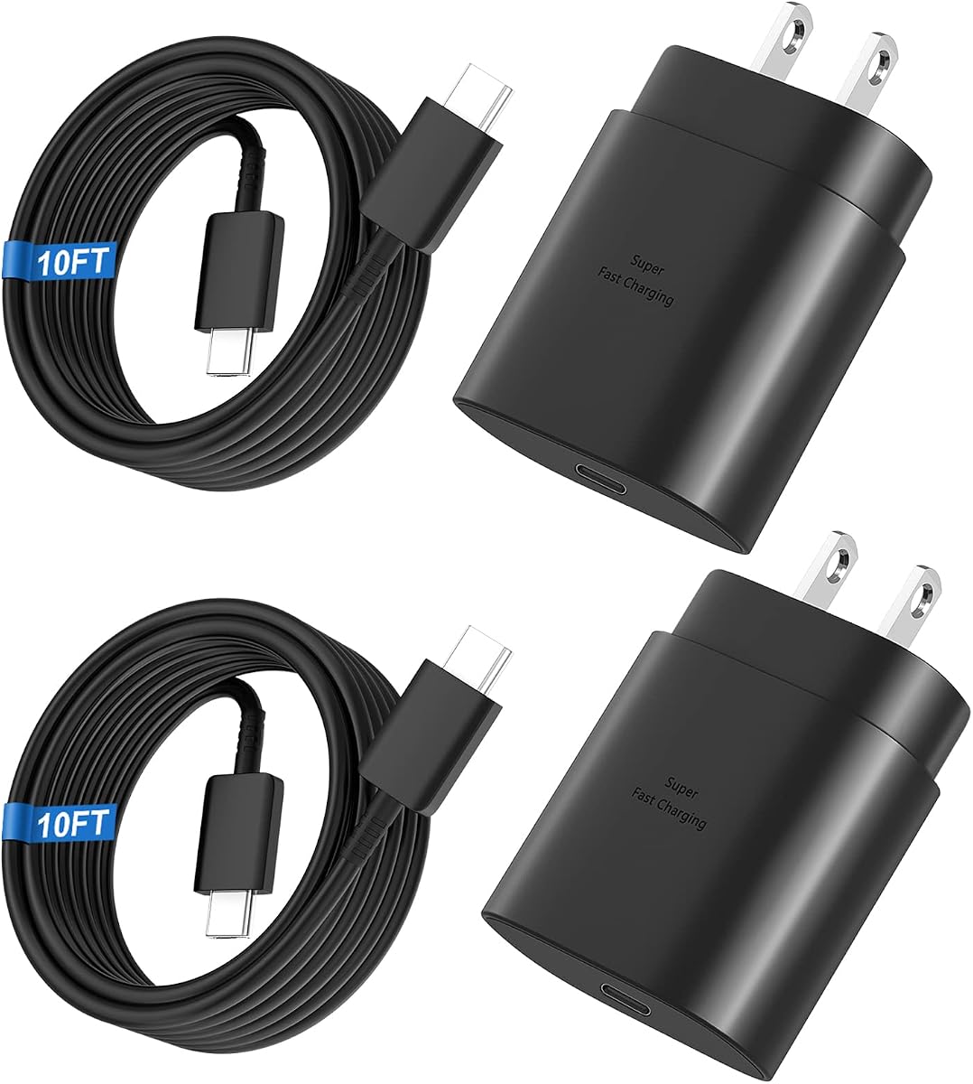 Cargador súper rápido tipo C, cargador de pared USB C de 25 W de carga rápida para Samsung Galaxy S26 Ultra/S26/S26+/S25 Ultra/S25/24 Ultra/S24/S23 Ultra/S22 Ultra con cable de car